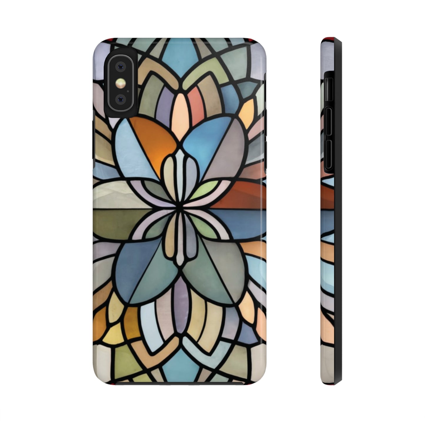 Stained Glass Look Tough Phone Case For I-Phone