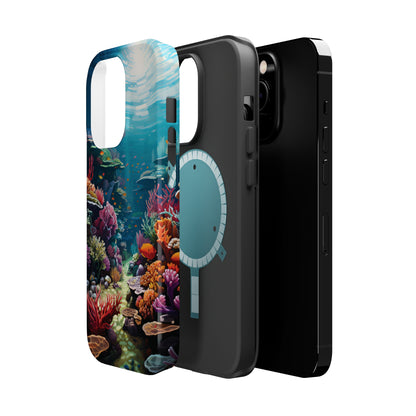 Coral Reef MagSafe Tough Case For I-Phone