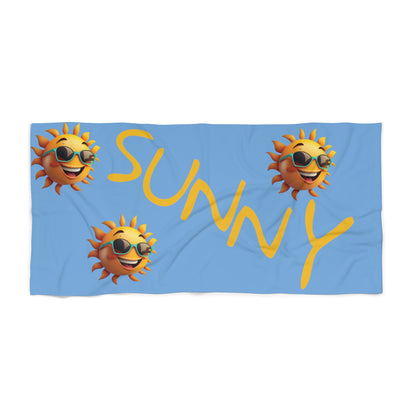 sunny beach towel