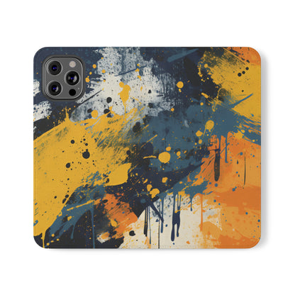 Grunge Folio Phone Case