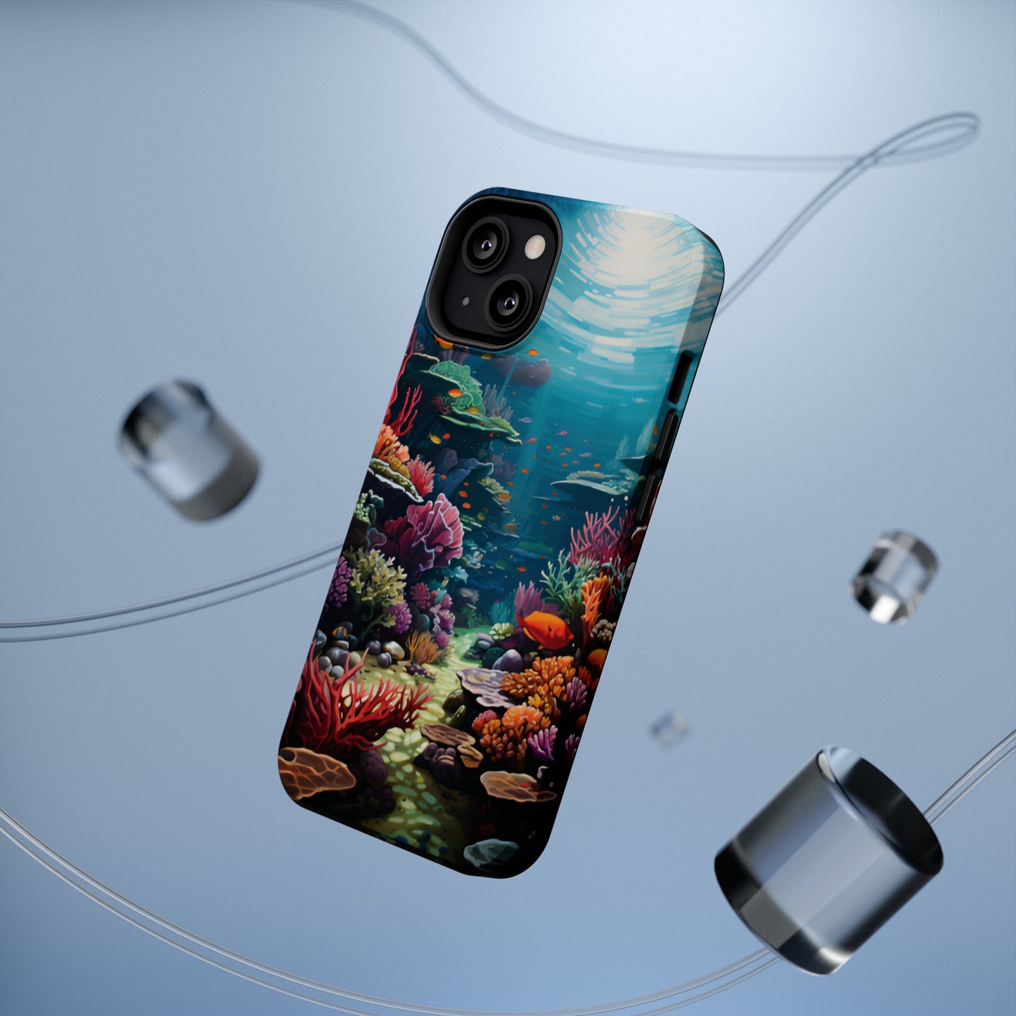 Coral Reef MagSafe Tough Case For I-Phone