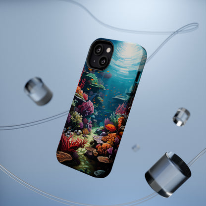 Coral Reef MagSafe Tough Case For I-Phone