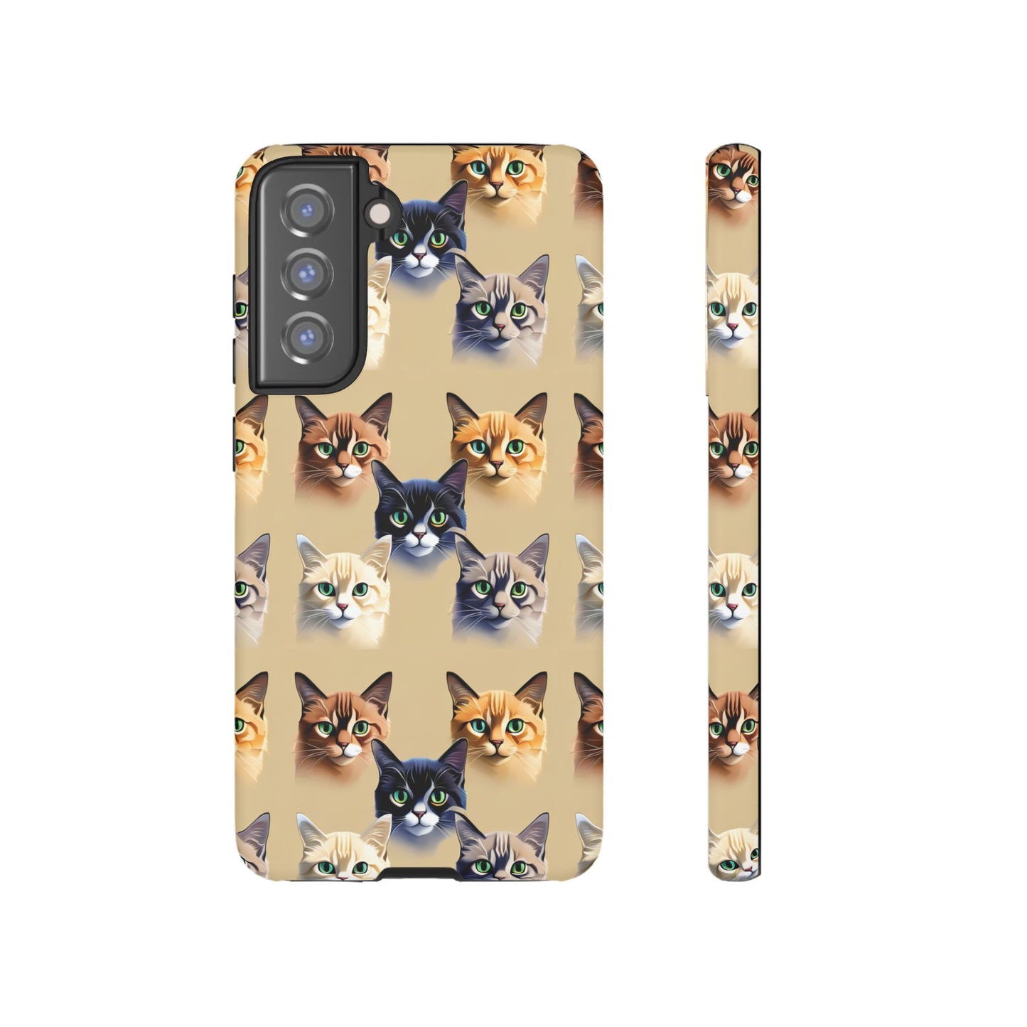 Cat Lovers Tough Cell Phone Case - Ruppy's Creations