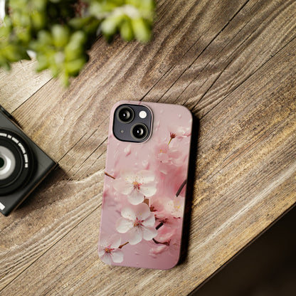 Cherry Blossom Slim Phone Case For I-PHone