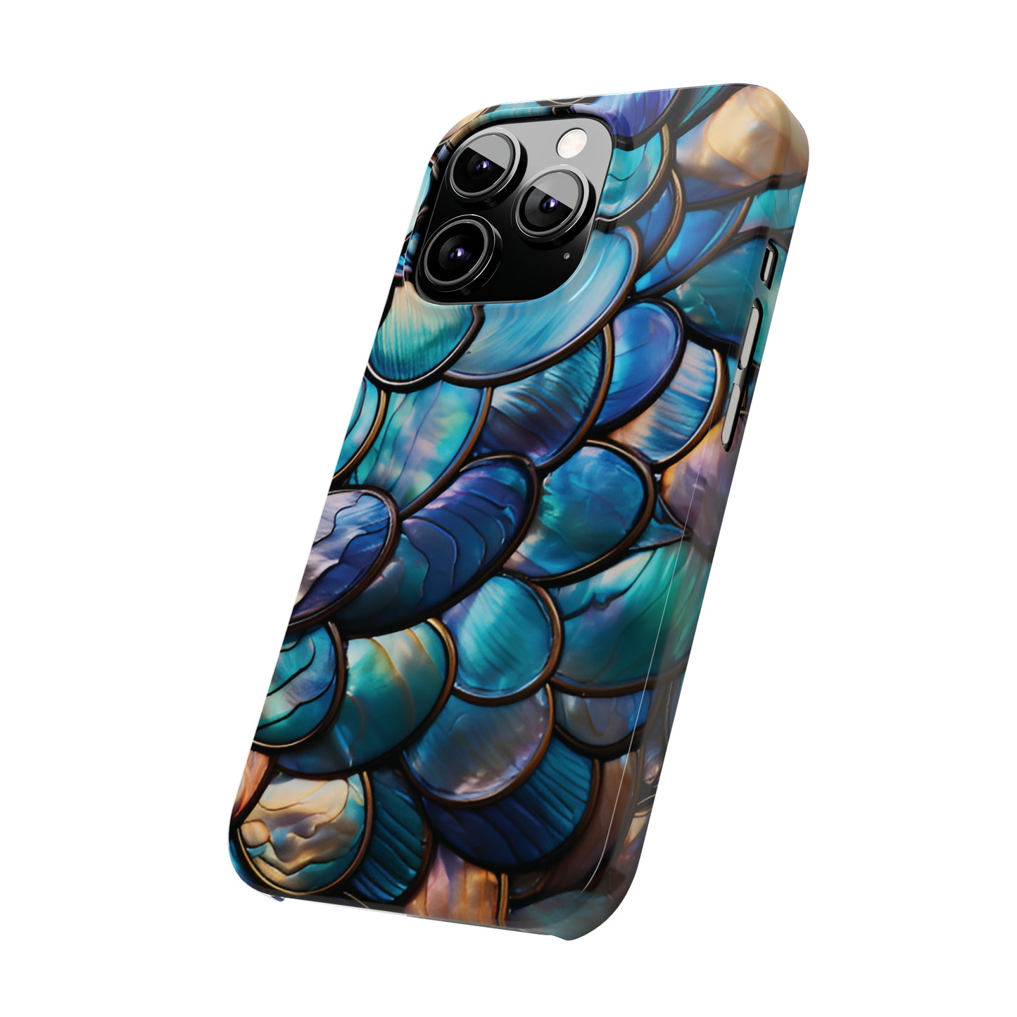 Abalone Look Slim Phone Case For I-Phone