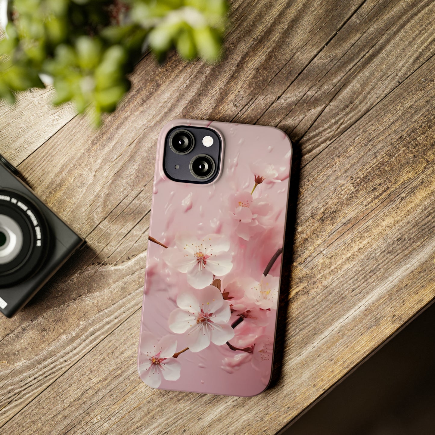 Cherry Blossom Slim Phone Case For I-PHone