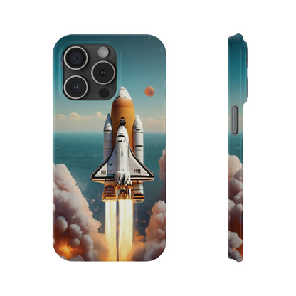 Space Flight I Phone Slim Phone Cases