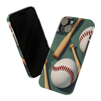 Baseball Fan I phone Slim Phone Case