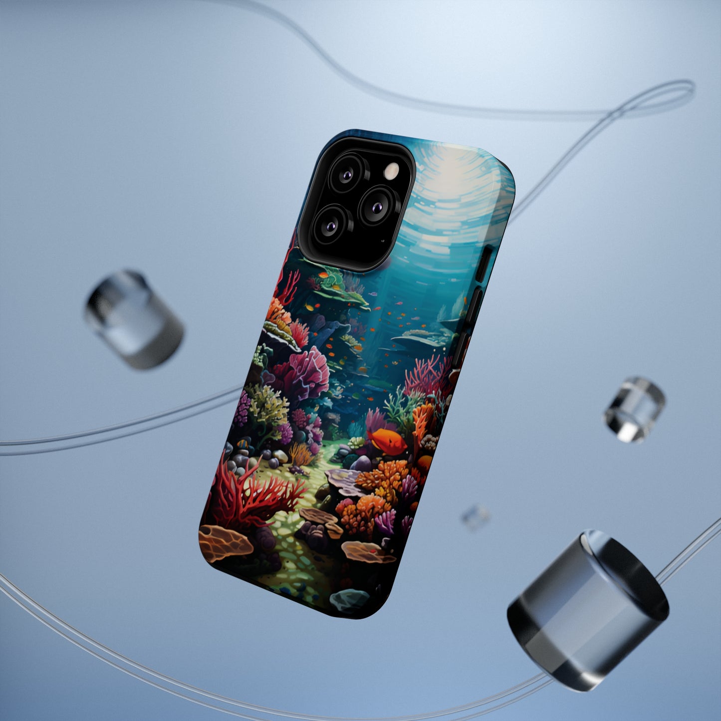 Coral Reef MagSafe Tough Case For I-Phone