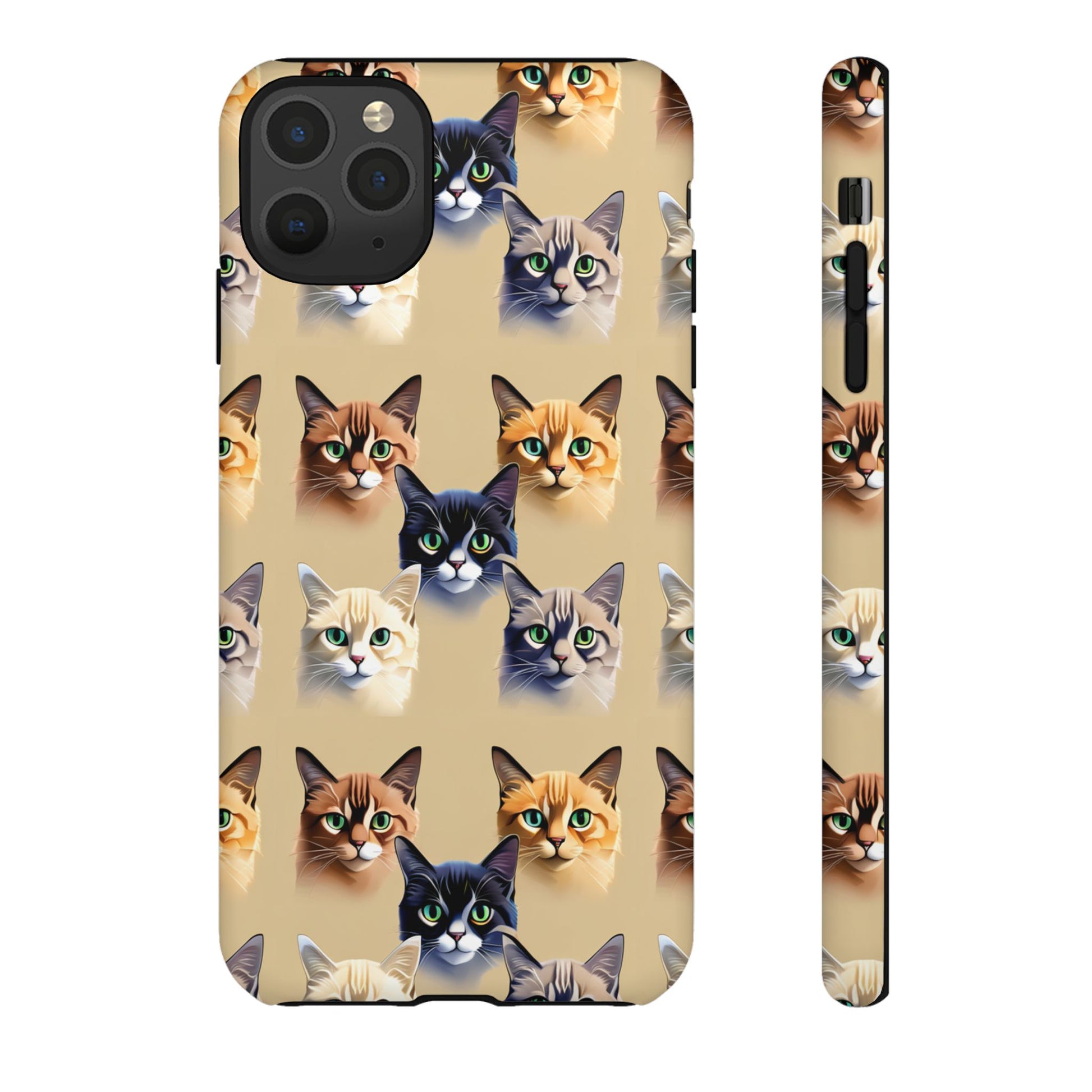 Cat Lovers Tough Cell Phone Case - Ruppy's Creations