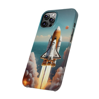 Space Flight I Phone Slim Phone Cases