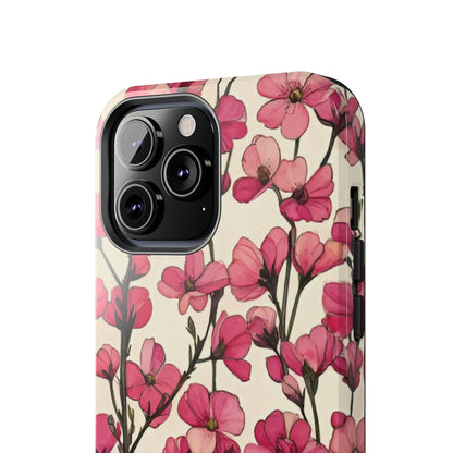 Pink Blossoms Tough Phone Case for iphone & Samsung - Ruppy's Creations