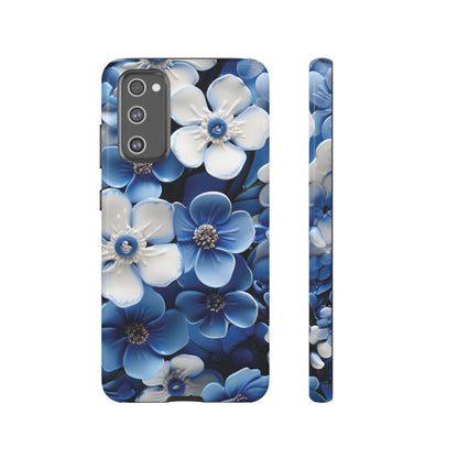 Forget - me - not Tough Cell Phone Case - Ruppy's Creations