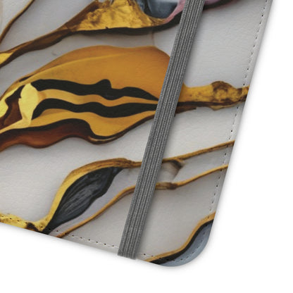 Golden Marble Folio Case