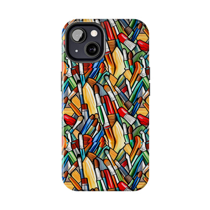 Artist Brush I phone Tough Phone Cases