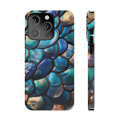 Abalone Look Slim Phone Case For I-Phone