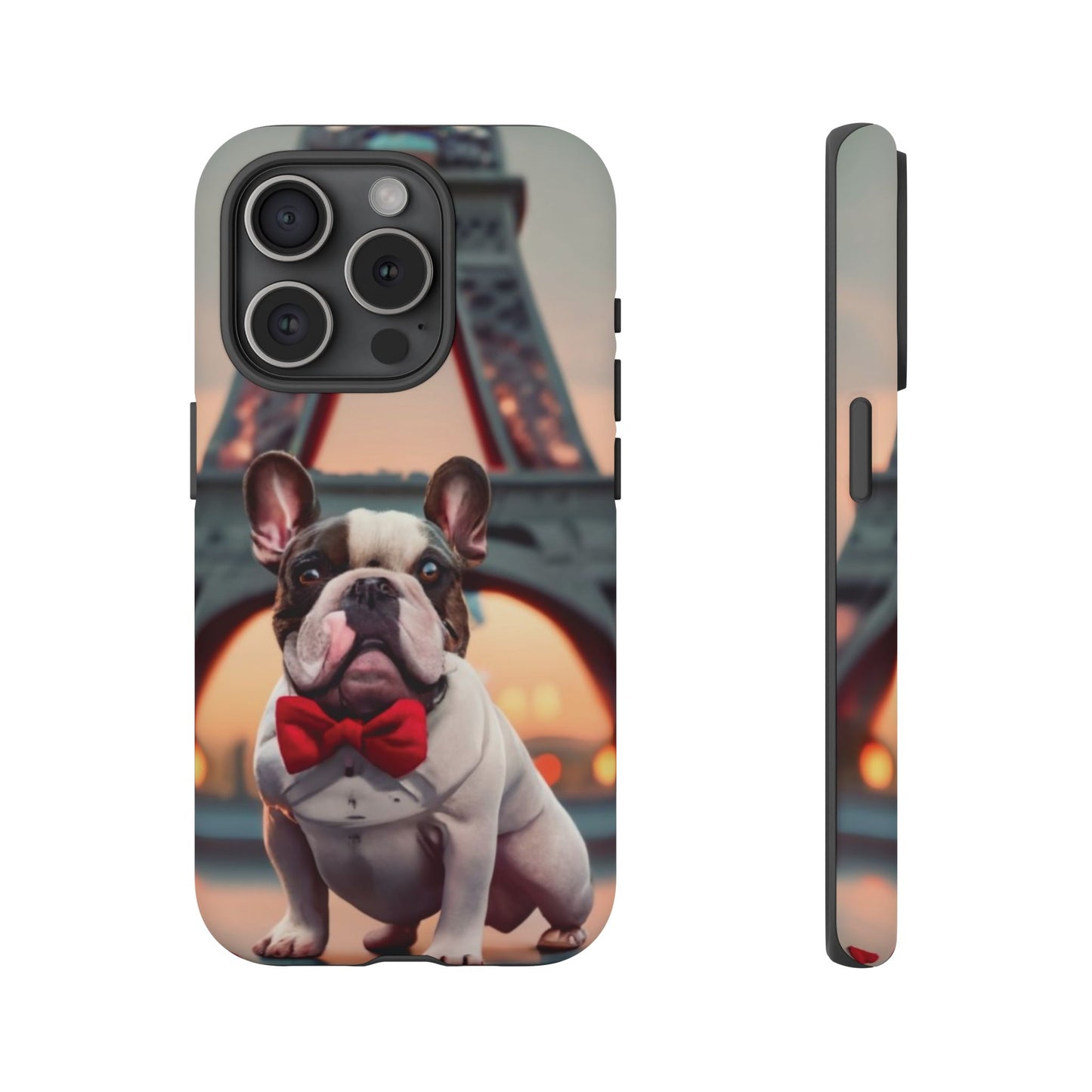 French Bull Dog in Paris Cell Phone Tough Case - Ruppy's Creations