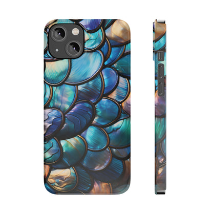 Abalone Look Slim Phone Case For I-Phone