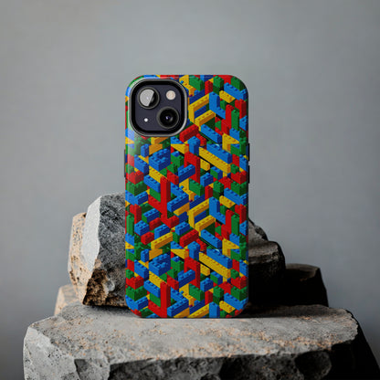 Lego Type Design I Phone Tough Phone Case