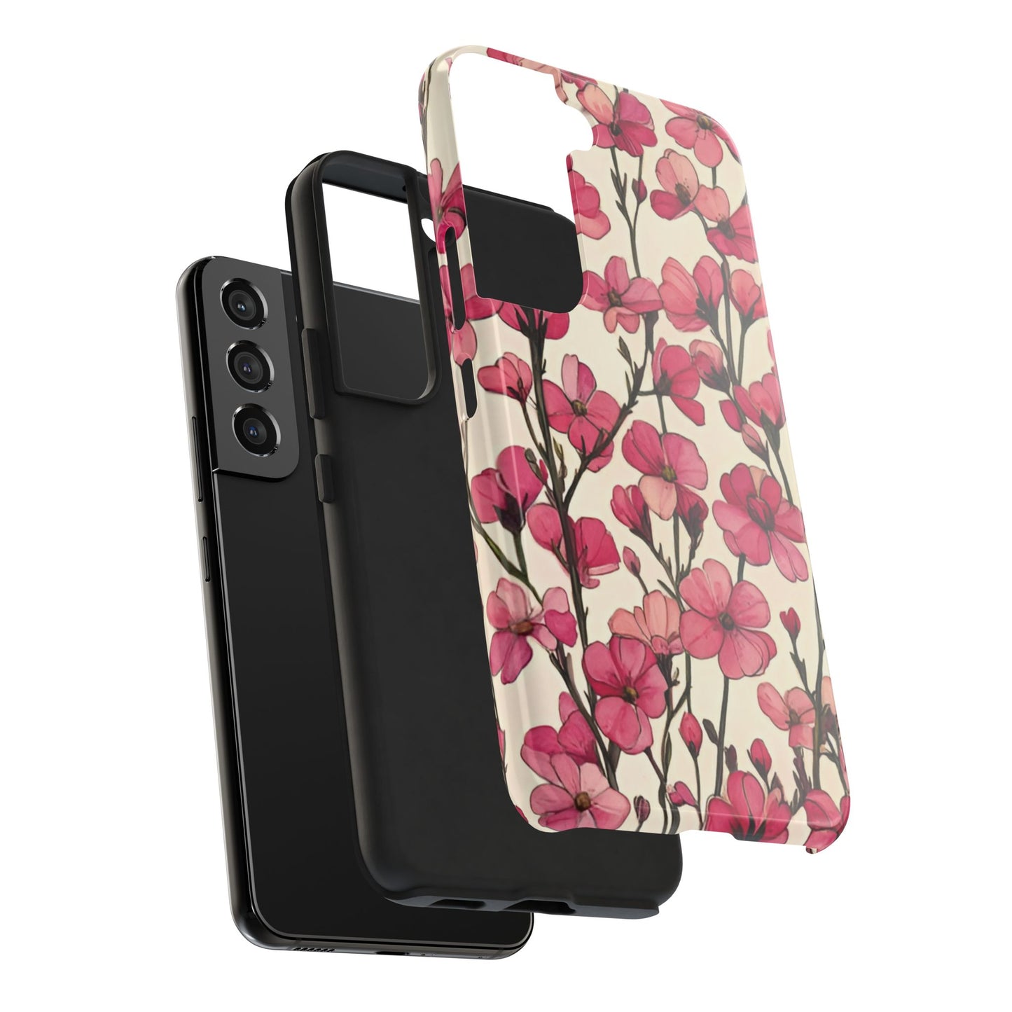 Pink Blossoms Tough Phone Case for iphone & Samsung - Ruppy's Creations