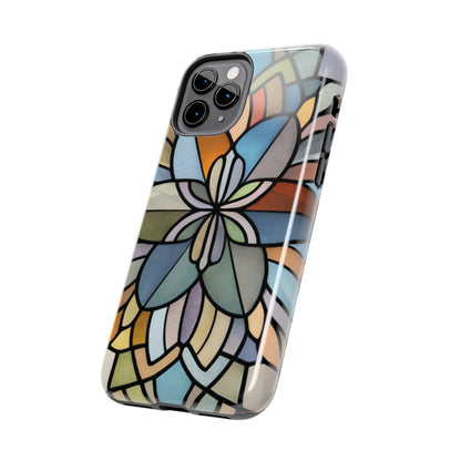 Stained Glass Look Tough Phone Case For I-Phone