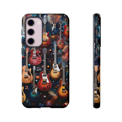 Electric Guitars in Space Tough Phone Case - Ruppy's Creations