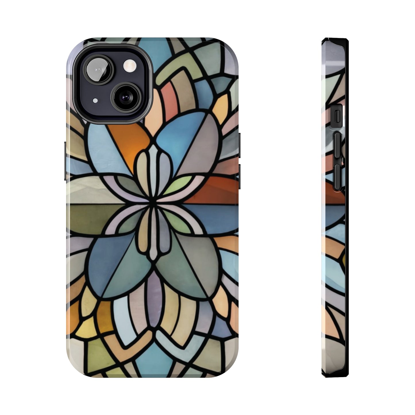 Stained Glass Look Tough Phone Case For I-Phone