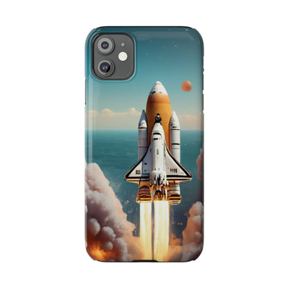 Space Flight I Phone Slim Phone Cases