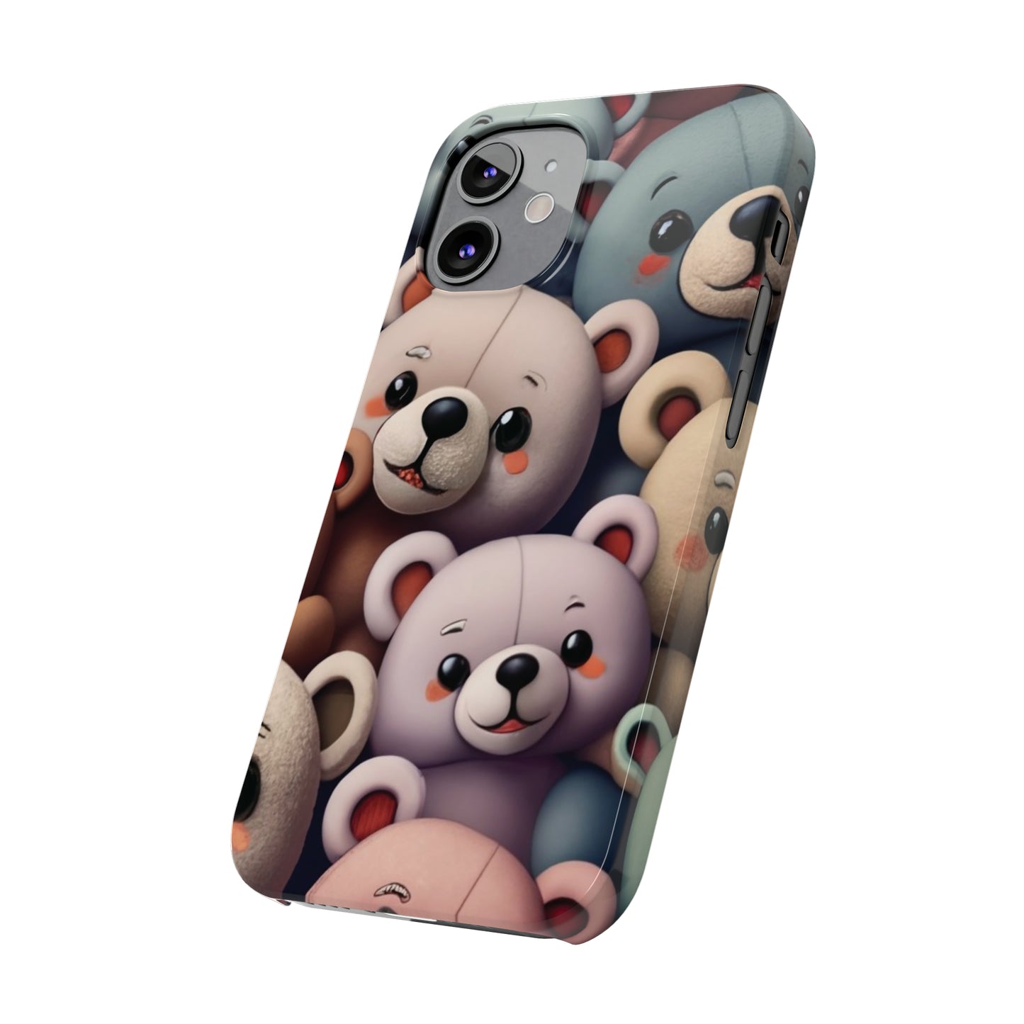 Teddy Bears I phone Slim Phone Cases