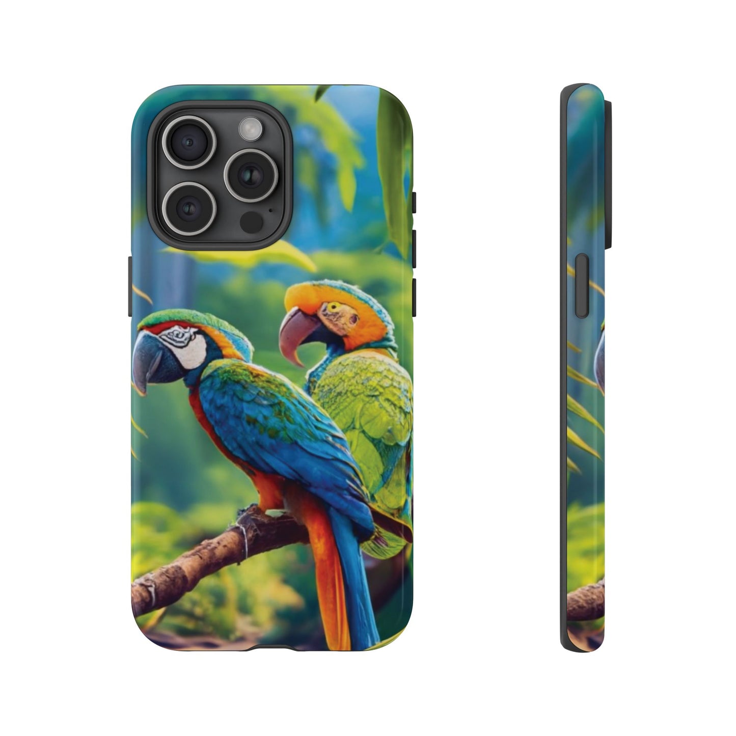 Tropical Birds Tough Cell Phone Cases - Ruppy's Creations