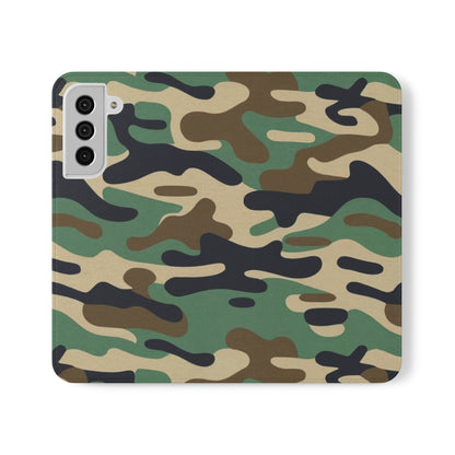 Camouflage Folio Phone Case