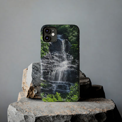 I Phone Waterfall Print Slim Phone Case