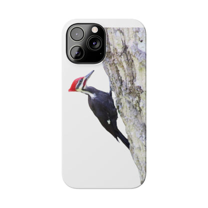 Pileated Woodpecker Slim iPhone Case - Ruppy's Creations