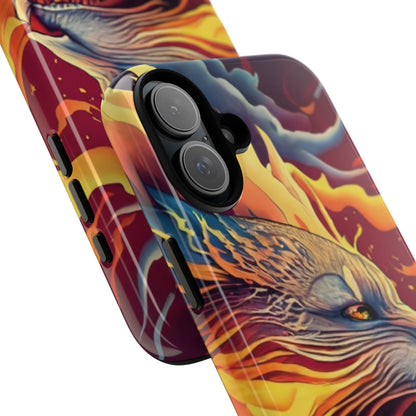 Blazing Beast Cell Phone Tough Case for I Phone, Samsung and Google Pixel