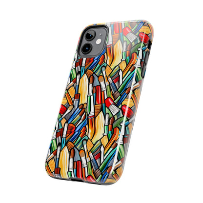 Artist Brush I phone Tough Phone Cases