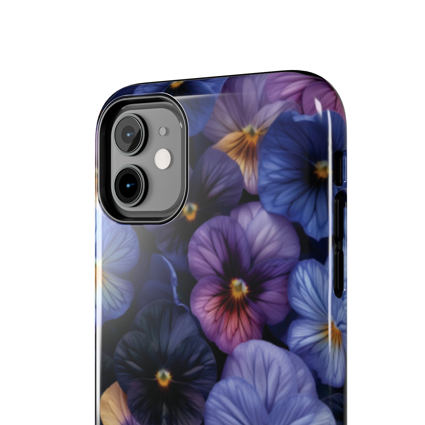 Pansy Flowers Tough iPhone Case - Ruppy's Creations