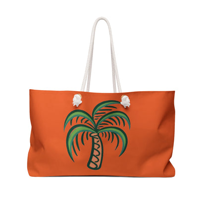 Palm Trees on Orange Weekender Bag - Ruppy's Creations