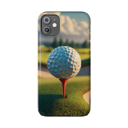 Golfers Slim Phone Case For I phone