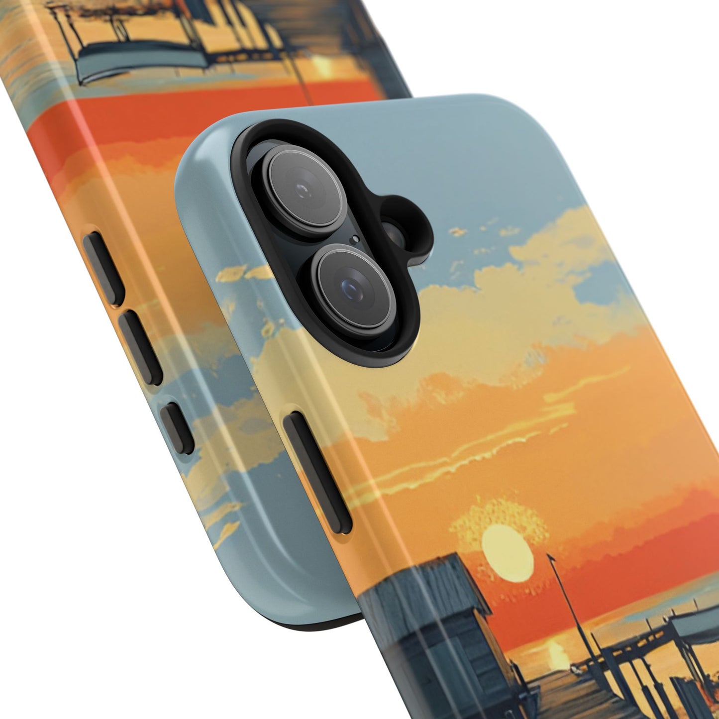 Coastal Sunrise Tough Phone Case For iphone & Samsung Galaxy - Ruppy's Creations