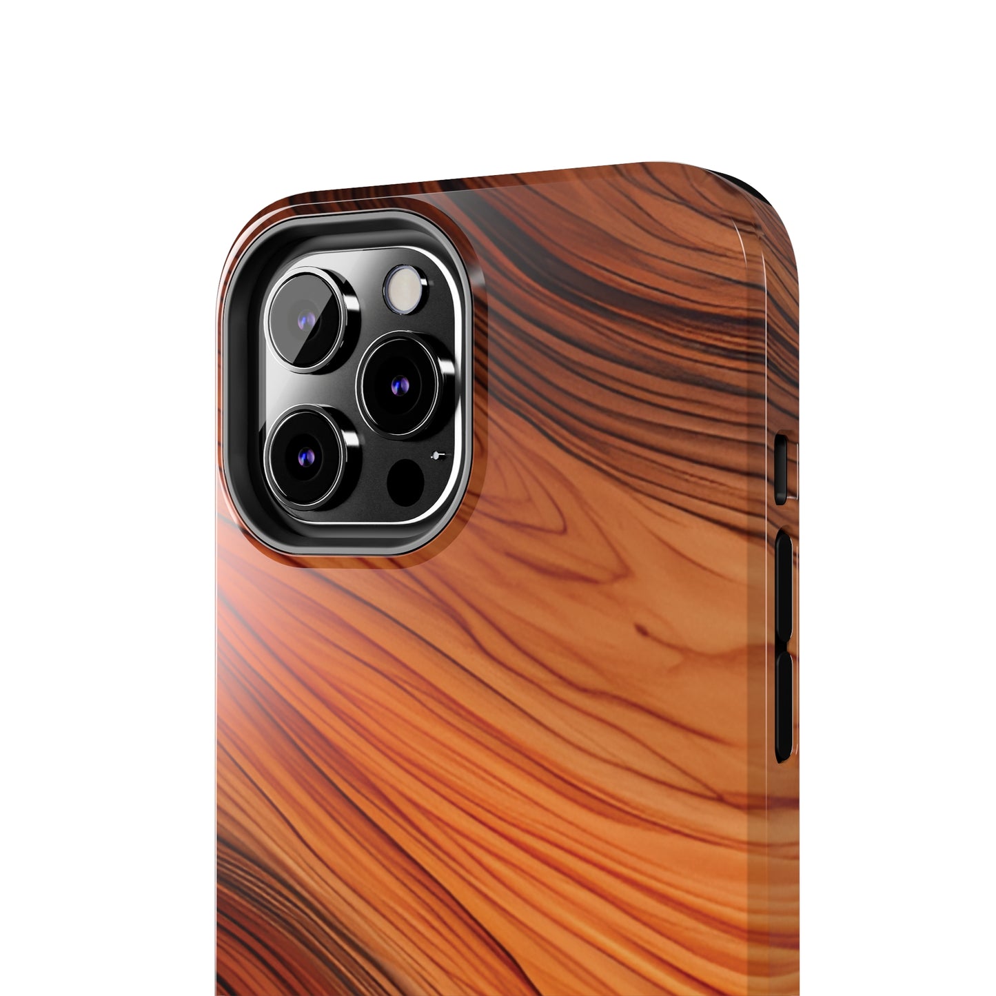 Wood Grain Look Tough Phone Case