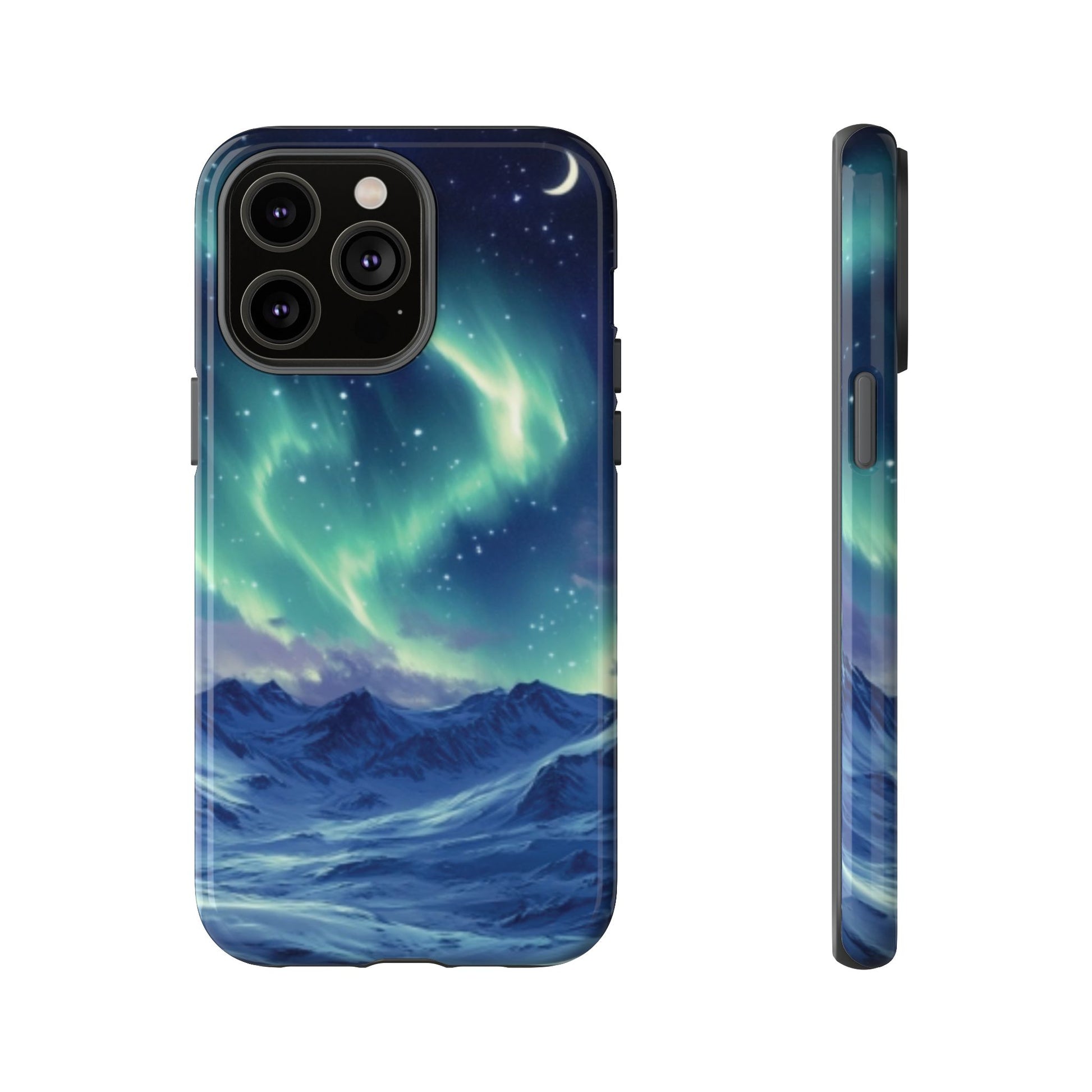 Winter Aurora Tough Cell Phone Case - Ruppy's Creations