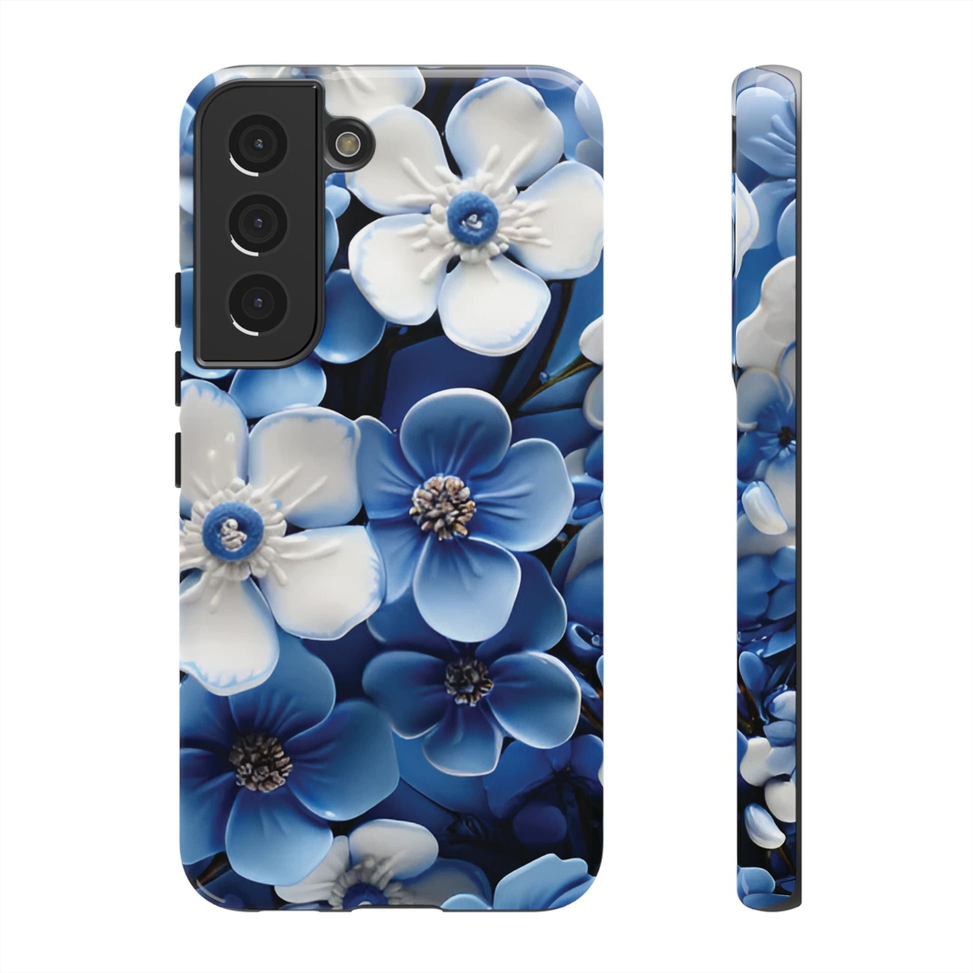 Forget - me - not Tough Cell Phone Case - Ruppy's Creations