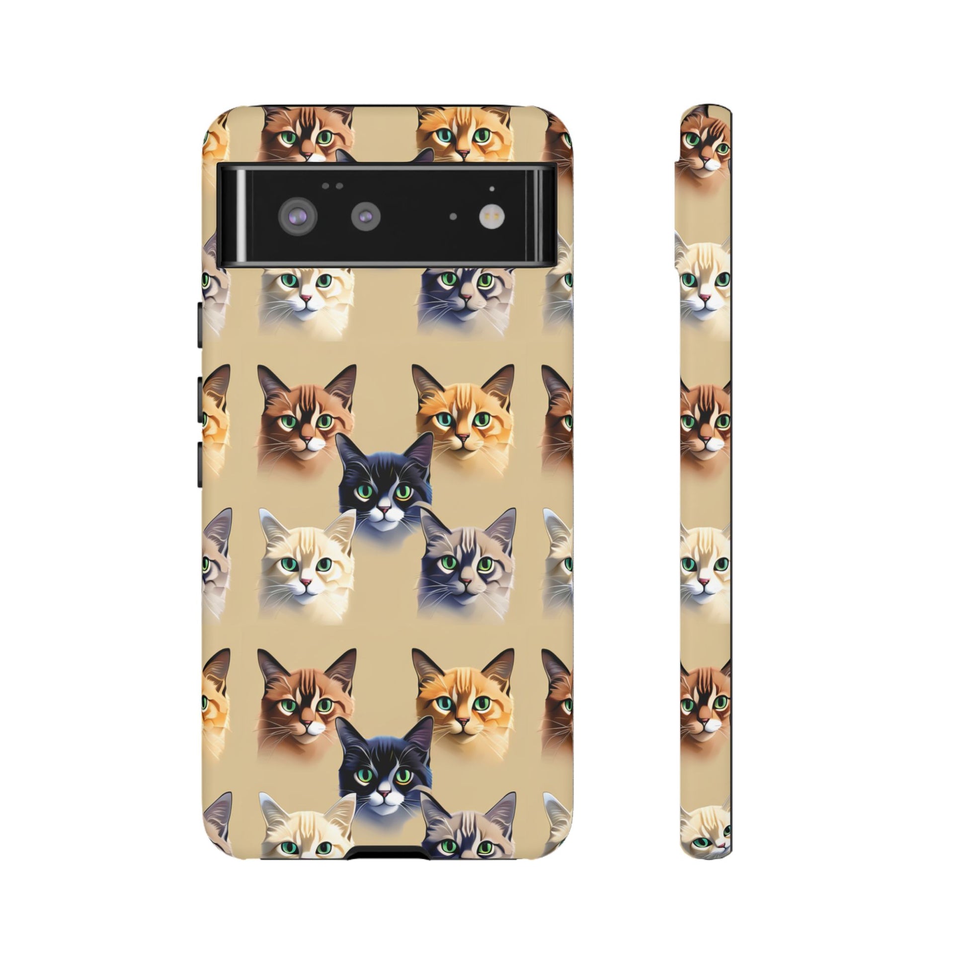 Cat Lovers Tough Cell Phone Case - Ruppy's Creations