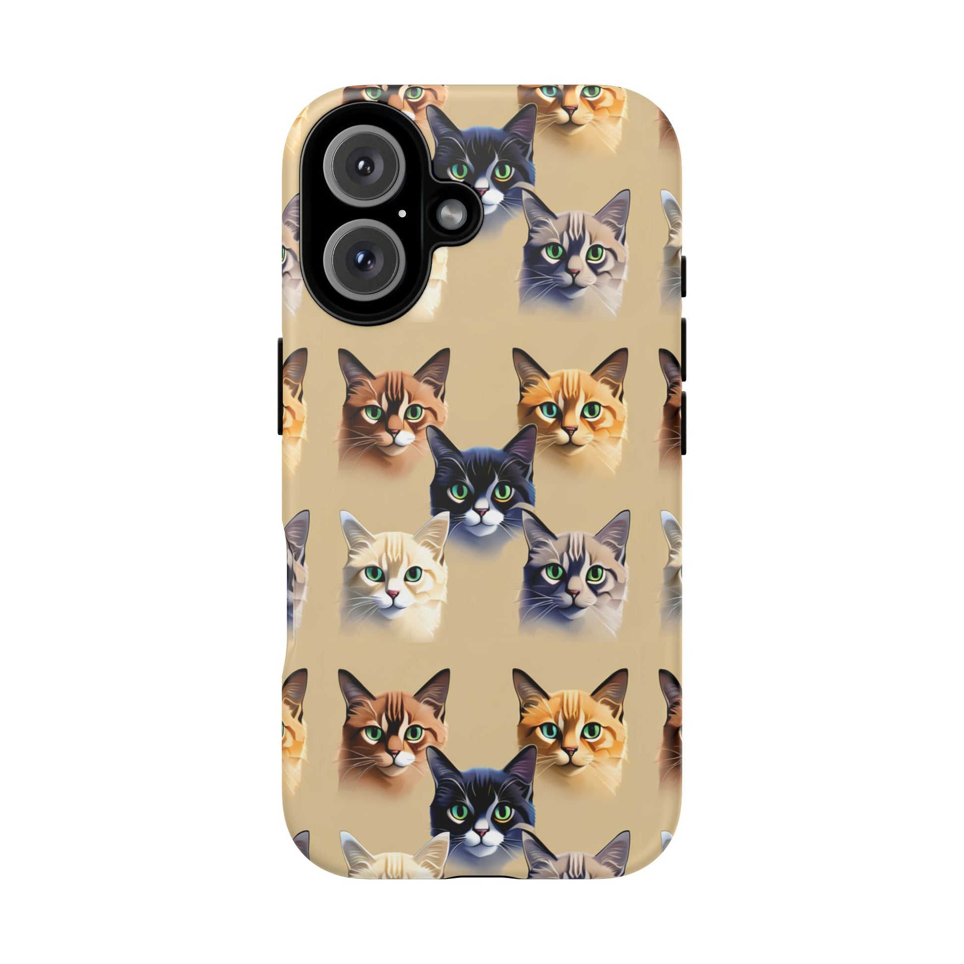 Cat Lovers Tough Cell Phone Case - Ruppy's Creations