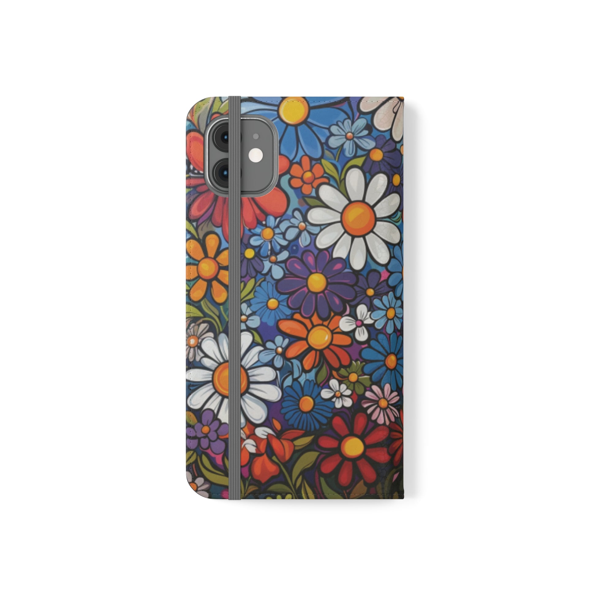 Hippie Floral Folio Case - Ruppy's Creations