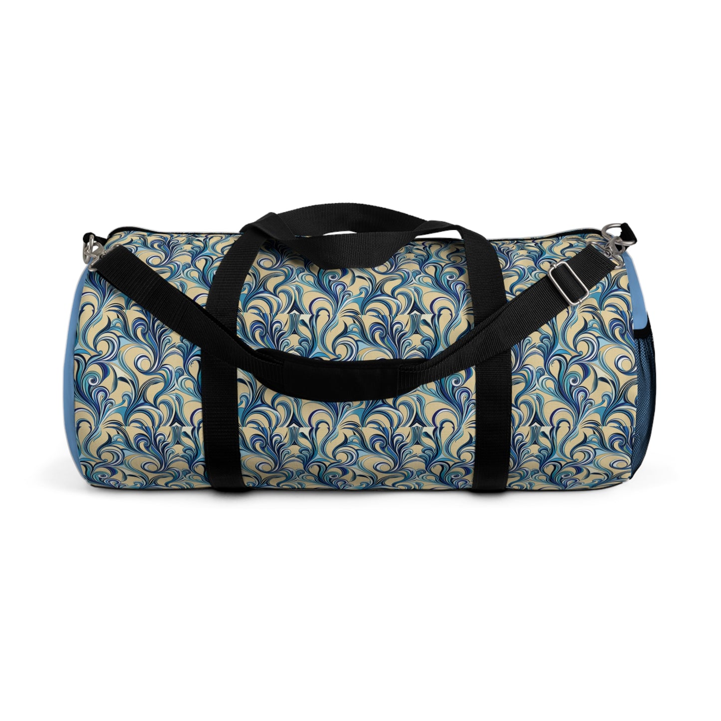 Hues of Blue Vines Duffel Bag