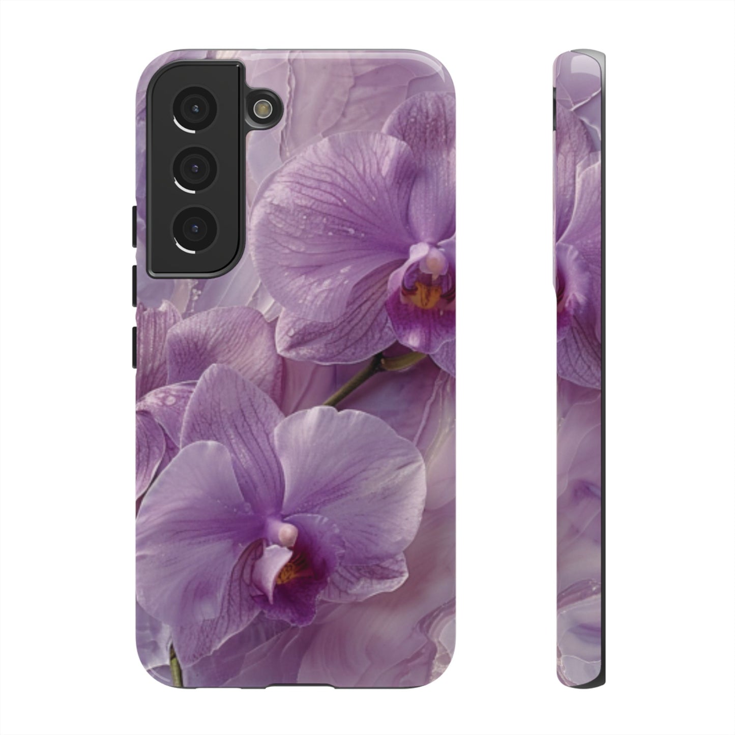 Orchid Bliss Tough Cell Phone Case - Ruppy's Creations