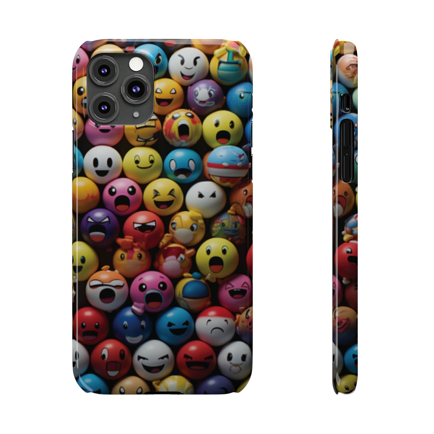 Emoji fun Slim Phone Cases