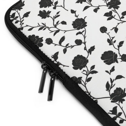 Black Rose Laptop Sleeve