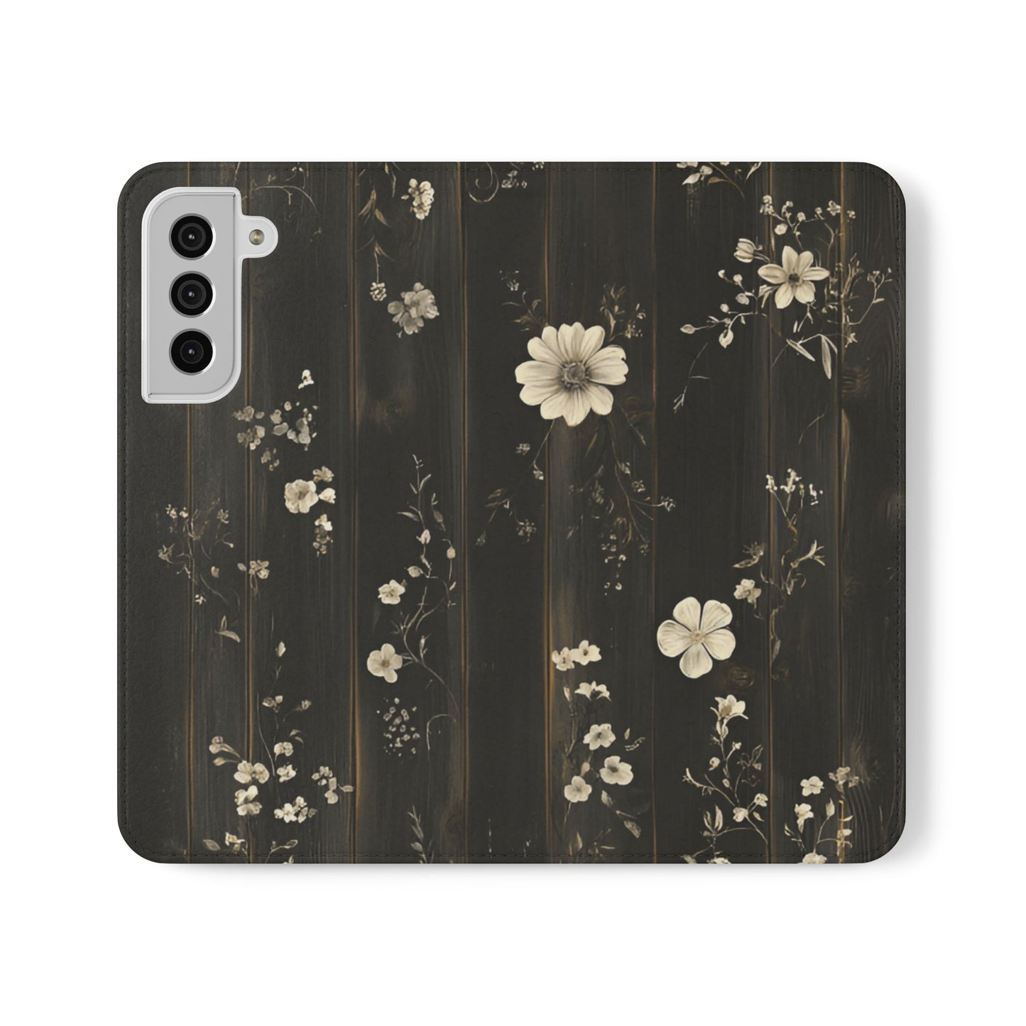 Rustic Floral Flip Case For Apple iphone & Samsung Galaxy - Ruppy's Creations